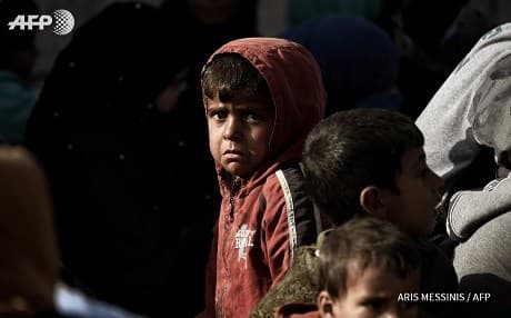 4,000 civilians are fleeing Mosul on a daily basis. Photo: Aris Messinis/AFP