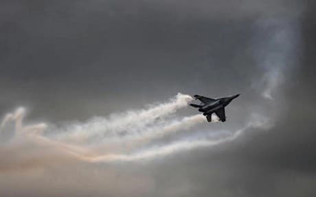 A representative photo of a MIG modeled  fighter jet. Photo:AFP