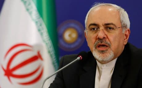 Foreign Minister of Iran Mohammad Javad Zarif. Photo: AFP