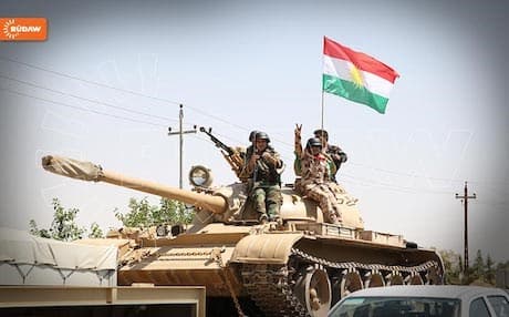 Kurdish Peshmerga forces. 
