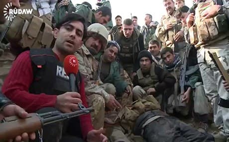 Kurdish Peshmerga forces have been fighting against ISIS since 2014. File photo: Rudaw TV