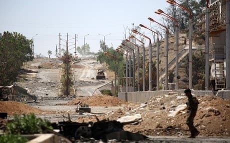 The SDF operation in Tabqa was backed by heavy air strikes from the US-led coalition. Photo: Delil Souleiman | AFP