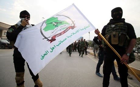 An Asaib Ahl-haq spokesperson said their forces do not need Kurdish consent to enter Shingal. Photo: Haidar Mohammed Ali/AFP file photo