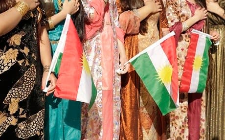 Female students take part in the annual Kurdistan flag day  on December 17, 2013.  File photo:Rudaw