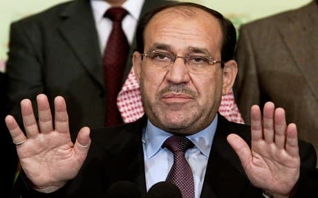 Former Iraqi Prime Minister Nouri al-Maliki, who is secretary general of the Dawa Party. Photo: Hadi Mizban | AP