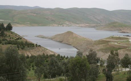 A view of Dukan Dam built on the Little Zab River that stems from Iran. The dam is located about 70 kilometers northwest of Sulaimani. It is the main source of drinking water for Sulaimani, Kurdistan’s second-largest city. 60% of the water comes from the Iranian side. Photo: Kurdistan's Board of Tourism.