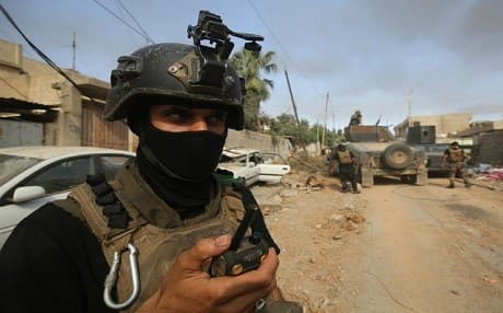 A member of the US-trained Iraqi Counter-Terrorism Service (CTS) in western Mosul on May 15. Photo: Ahmad al-Rubaye | AFP