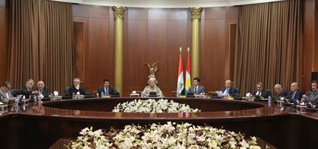 ئەنجوومەنی باڵای ریفراندۆم بەسەرپەرشتی بارزانی کۆبووەوە