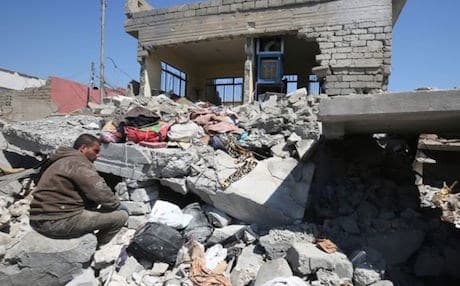 Areas of west Mosul saw heavy damage and civilian casualties in the fight to oust ISIS from the city. Photo: AFP