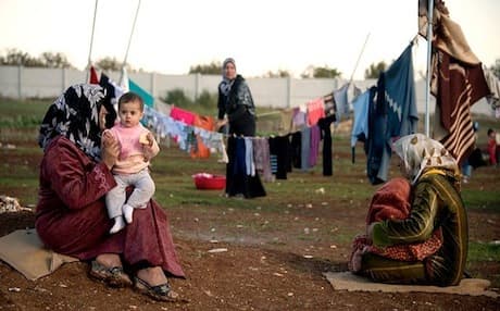Syrian refugee camp in Lebanon. Photo: AFP