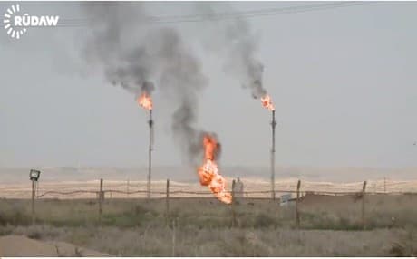 An oilfield in Kirkuk. Photo: Rudaw