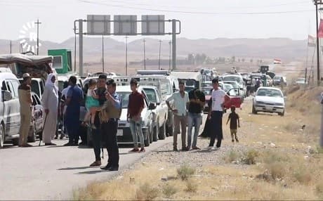 IDPs return to Sadiyah in Diyala governorate in Iraq.