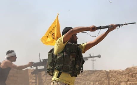 Hashd al-Shaabi reported 40 of their fighters were killed in the attack. AFP file photo