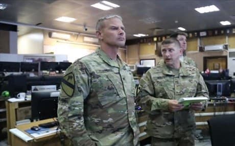 Col. Charles Costanza commands the coalition's anti-ISIS strike cell team in Erbil. Photo: SFC Matthew Veasley | US Army