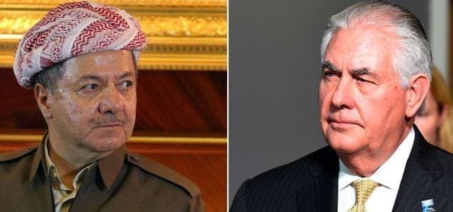 Mesud Barzani - Rex Tillerson