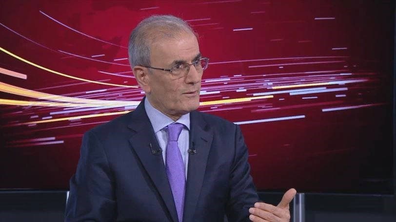 Kirkuk Governor Najmaldin Karim speaks to Rudaw TV on August 16, 2017 in Erbil. Photo: Rudaw TV