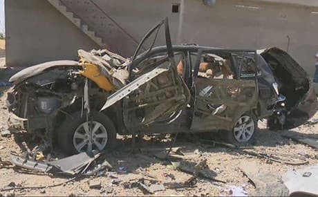 ISIS attacked the home of a police officer west of Kirkuk, killed seven of his family members and took the officer hostage briefly before he was freed by Peshmerga. Photo: Rudaw TV