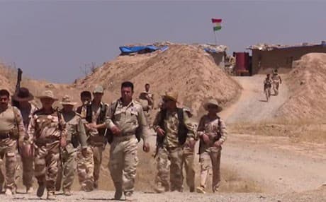 Peshmerga forces in the Kirkuk region. Photo: Rudaw/file