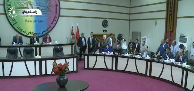 The Kirkuk Provincial Council meets on Tuesday to decide if it will hold an independence referendum on September 25. Photo: Rudaw