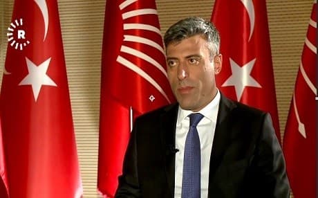 The Republican People's Party (CHP) in Turkey's deputy leader Öztürk Yılmaz speaks to Rudaw.