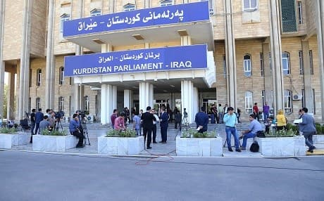 Kurdistan parliament held its first session in two years after it was closed in October 2015 because of tensions between KDP and Gorran. File photo: Rudaw/Farzin Hassan 