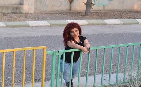 Nian Aziz is an actor and model in the Kurdistan Region was in the film ‘El clásico.' Photos: Nian Aziz