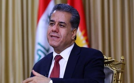 The head of the Kurdistan Region's foreign office Falah Mustafa. Photo: KRG DFR