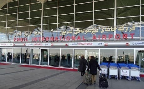 Erbil International Airport. Photo: Rudaw