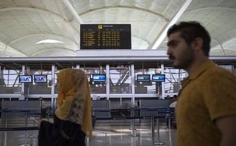 The Kurdistan Region has two international airports, Erbil and Sulaimnai. In 2016, more than 1.8 million people traveleed abroad from Erbil International Airport. Photo: AP/Khalid Mohammed