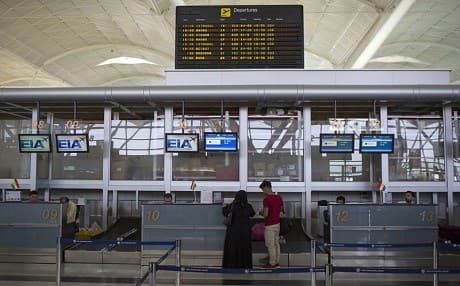 Travel agencies described the decision by the Iraqi government to ban international flights as “unilateral and oppressive...that directly and collectively punishes the people of Kurdistan.” Photo: AP/Khalid Mohammed