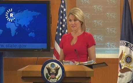 “If we are asked to assist in any way – look, we’re friends with the Kurds; we are friends with the central government of Iraq." Heather Nauert said.