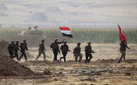 Iraq’s Joint Command published a batch of photos on September 29, 2017 of Iraqi soldiers stationed in Turkey, saying that they are “fully ready.” Photo: Iraq's joint of Command