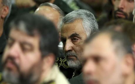 Qassem Soleimani, commander of the Quds Force in the Iranian Revolutionary Guard. AP file photo