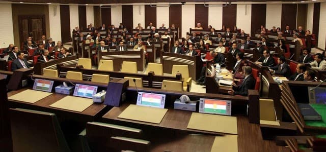 A Kurdistan parliament session. Photo: Rudaw
