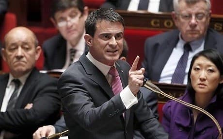 Former French Prime Minister Manuel Valls. AFP photo