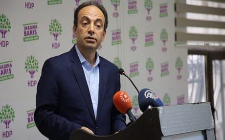 Osman Baydemir, the spokesperson for the pro-Kurdish HDP, was briefly detained in June 2017 on charges of insulting public servants and failing to attend two court hearings. Photo: Baydemir twitter account 
