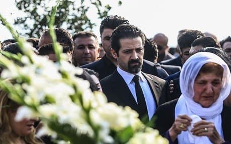 Qubad Talabani, a PUK member and Kurdistan Region's Deputy Prime Minister, attends a memorial held for his late father Jalal Talabani, forner Iraqi President, in Sulaimani in November 2017. File photo: Rudaw/Sartip Othman