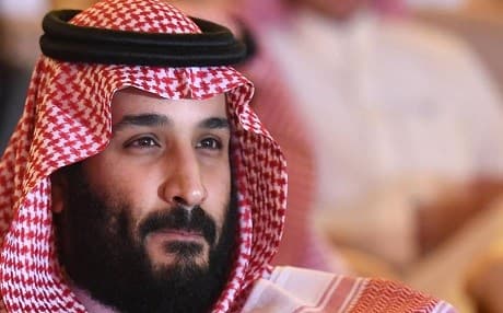 Saudi Crown Prince Mohammed bin Salman attends a conference in Riyadh, the capital of the Saudi Arabi. File photo: AFP