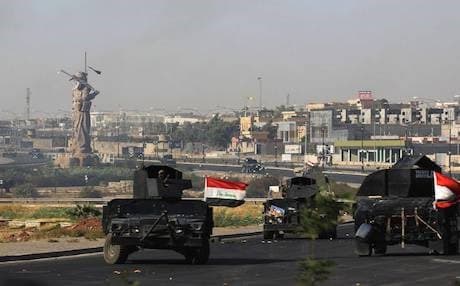 Iraqi forces took control of the city of Kirkuk on October 16 after Kurdish Peshmerga forces pulled out following soaring tensions over an independence referendum held by the Kurdistan Region on September 25 which included the oil rich city. Photo: AFP/Getty Images