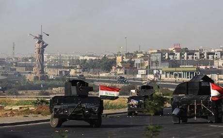 Iraqi forces took control of the city of Kirkuk on October 16 after Kurdish Peshmerga forces pulled out following soaring tensions over an independence referendum held by the Kurdistan Region on September 25 which included the oil rich city. Photo: AFP/Getty Images