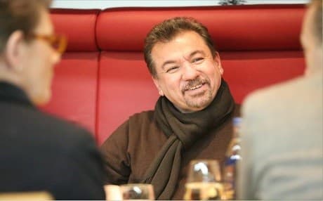 Kurdish novelist and intellectual Bachtyar Ali attends the Nelly-Sachs-Preis in Germany's Dortmund on December 10, 2017. Photo: Ali's Facebook page