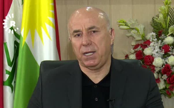 Erbil Governor Nawzad Hadi. Photo: Rudaw TV