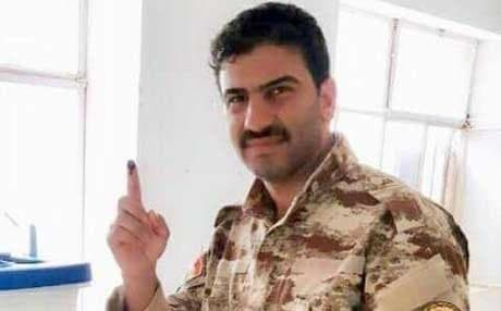 Kurdish security officer Samir Hassan Gharib killed outside his home in Kirkuk by unknown gunmen on February 17