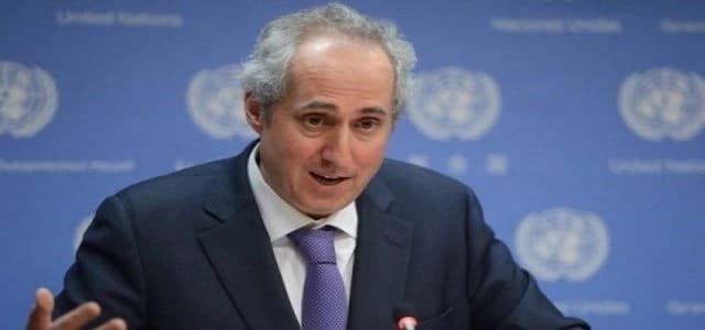 Berdevkê Sekreterê Giştî yê Netewên Yekgirtî, Stephan Dujarric.