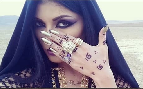 Helly Luv in her new music video. Photo Artist’s  Facebook
