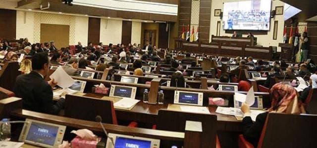 The KRG introduced the reform bill in December 2017 as part of measures to bring down the size of the 1.4 million people who are on its payroll. Photo: media office of the Kurdistan parliament