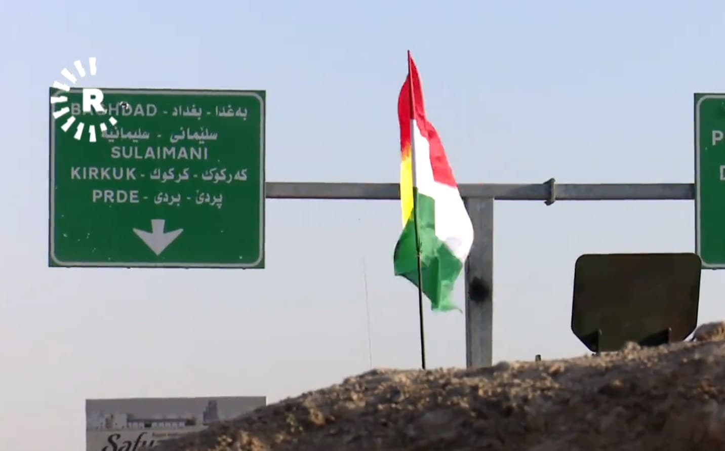 Peshmerga clashed with Iraqi forces near Pirde on the road between Erbil and Kirkuk last October. Photo: Rudaw