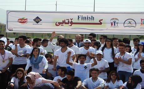 Halabja athletes race with message of hope