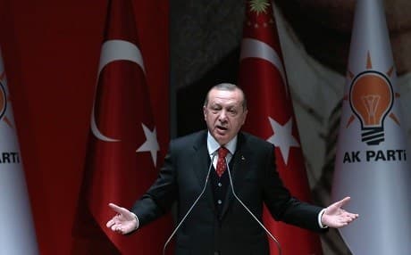 Turkish President Recep Tayyip Erdogan. File photo: AFP/Adem Altan