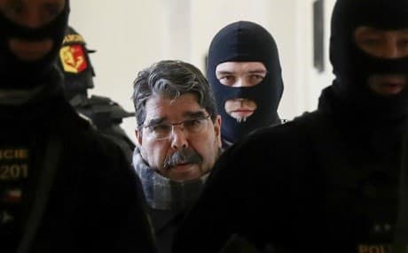 Salih Muslim was detained last month in Prague at Turkey’s request. Photo: AFP